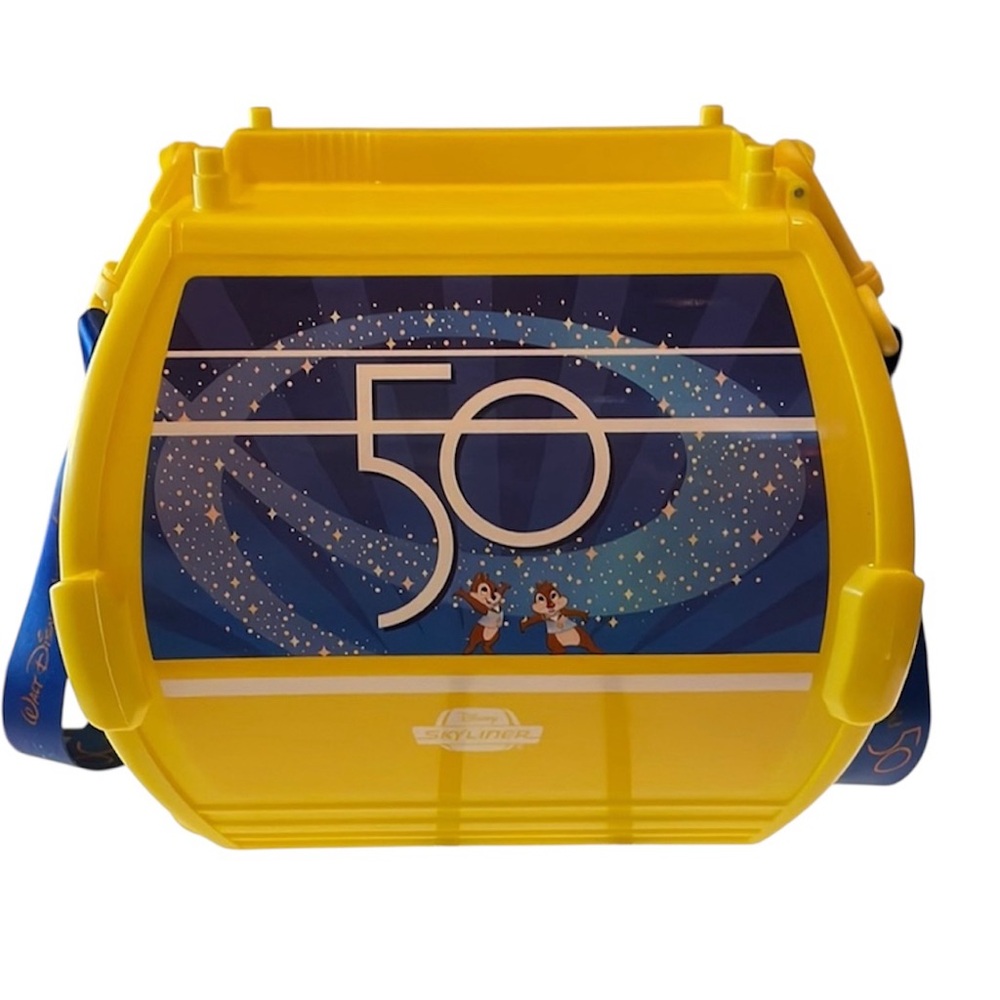 Walt Disney World 50th Anniversary Skyliner popcorn bucket